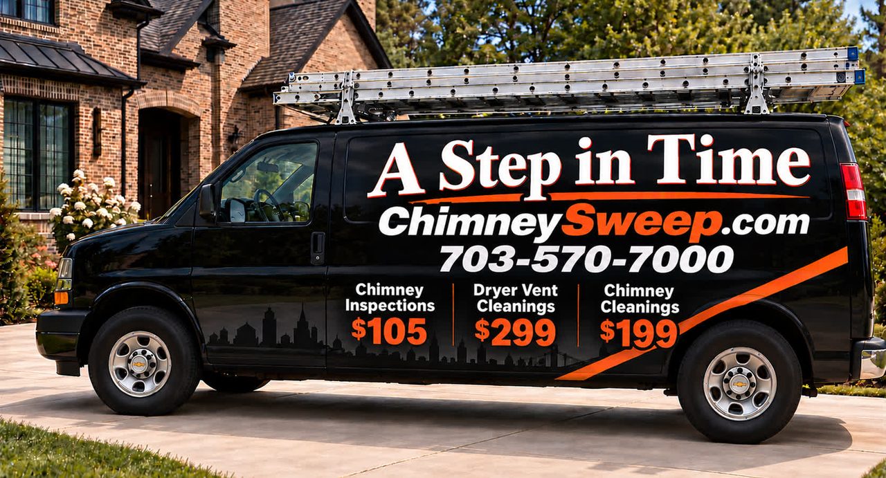 A Step in Time service van