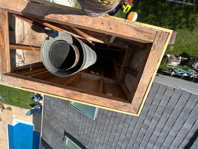 chimney inspection from top